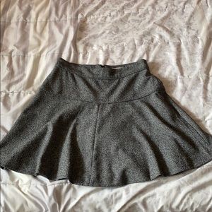 Banana Republic Grey Skater Skirt